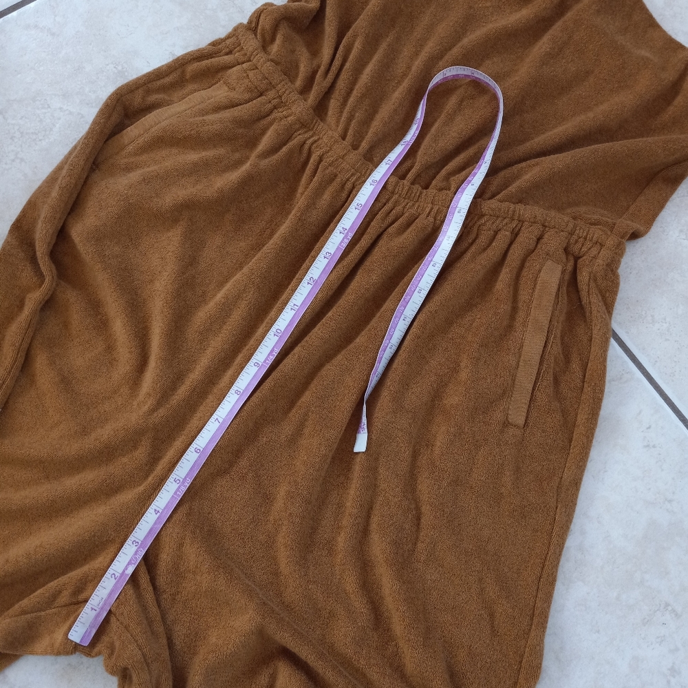 Aerie Mustard Terry Jumpsuit - Picture 12 of 14